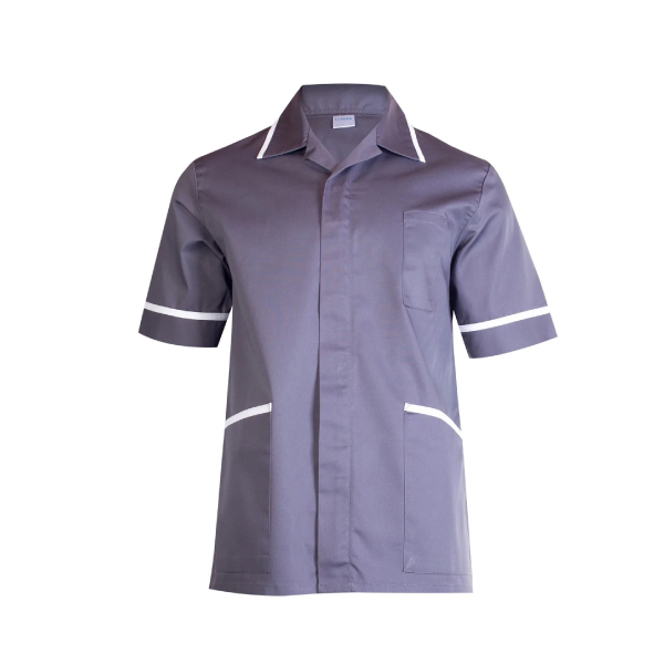 Mens heavyweight tunic - xs - convoy grey